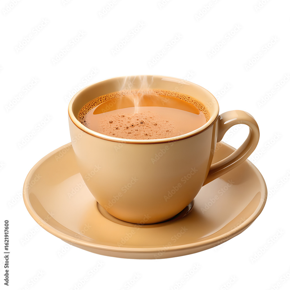 Fototapeta premium Chai tea on white background 