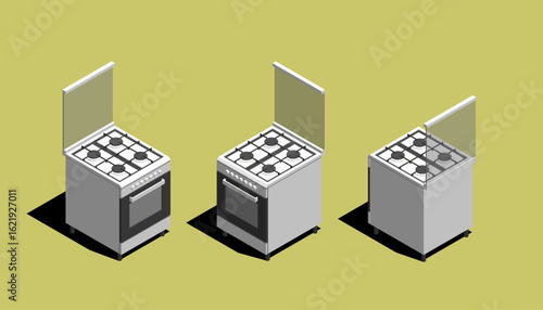 Small Freestanding Cooker