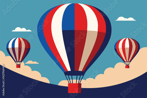 hot air balloon in sky