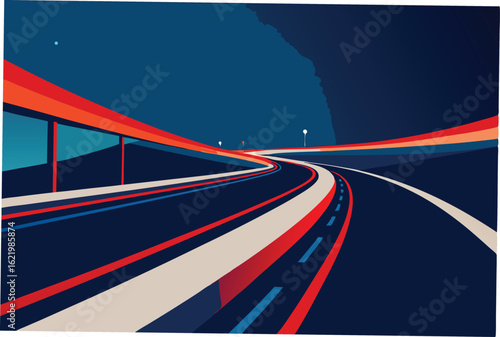 road in the city