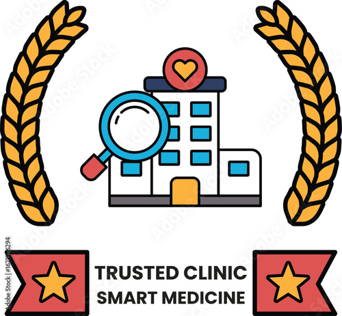 A logo for a trusted smart medicine company