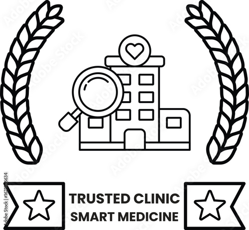 A logo for a trusted smart medicine company