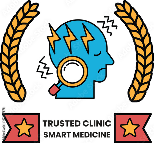 A logo for a trusted clinic that specializes in smart medicine
