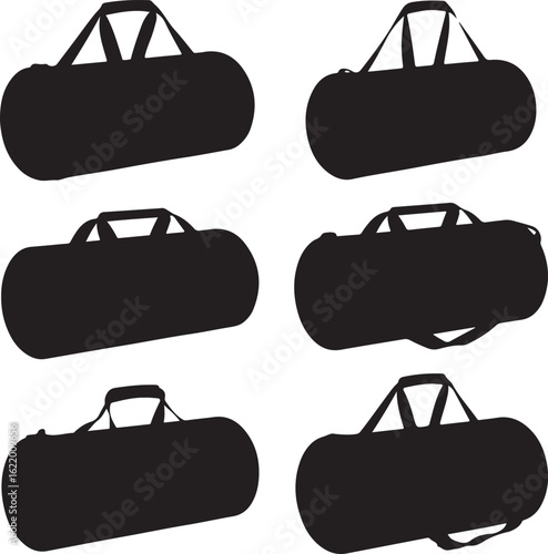 Black duffel bags with handles gym bag sports bag