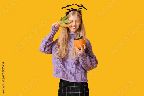 Beautiful young happy woman...