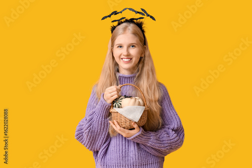 Beautiful young happy woman...