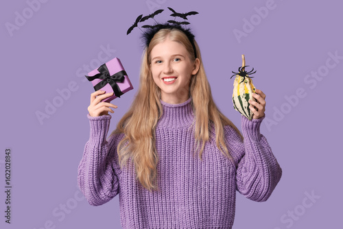 Beautiful young happy woman...
