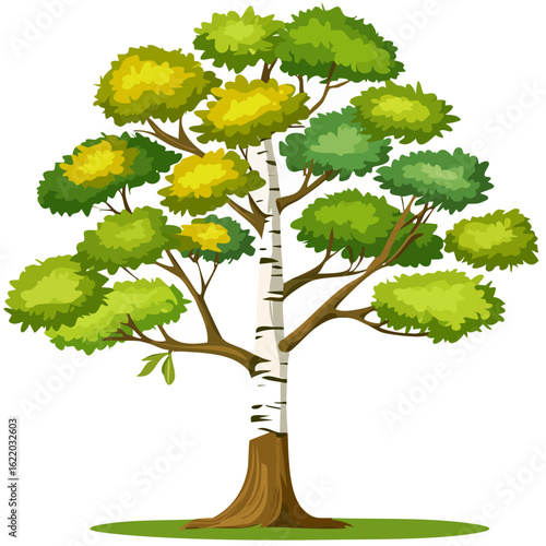 an image of a birch tree