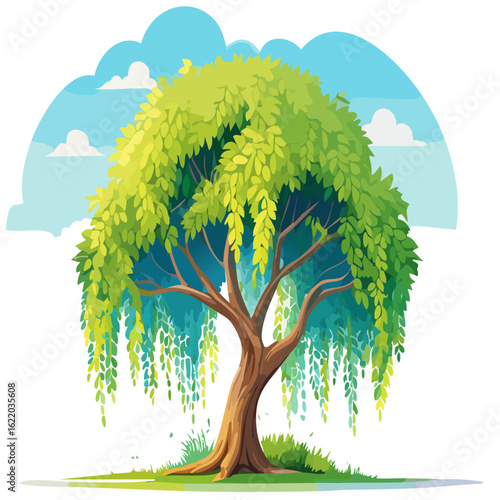 an image of a weeping willow