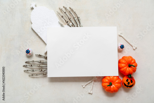 Composition with blank card...