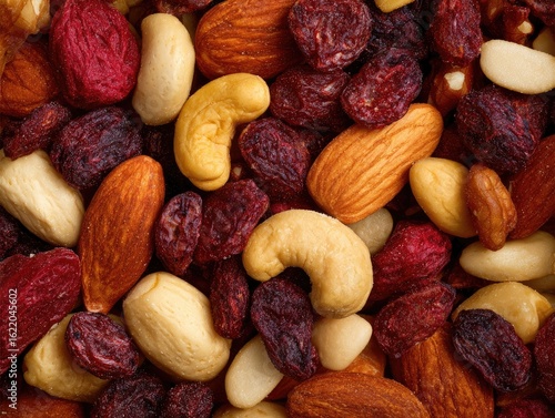 Assorted Nuts and Dried Fruits Healthy Snack Mix