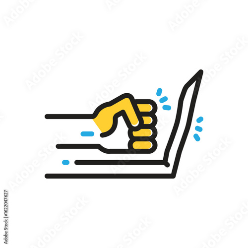 Multi color icon for strongly