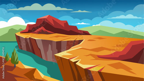 Standing at the clifftop you can see the layers of geological history etched into the rocks a testament to the everchanging and evolving nature of the earth.