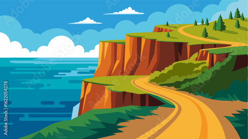 The bluffs offer a challenging hiking experience with steep paths and narrow ledges to traverse. But the rewards are worth it with stunning views around every twist and turn.