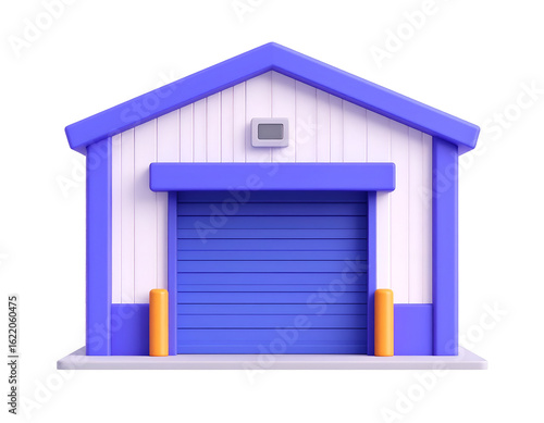 3D Warehouse Illustration