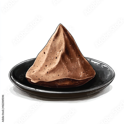 a cute Artisan chocolate mousse