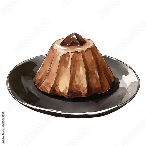 a cute Artisan chocolate mousse