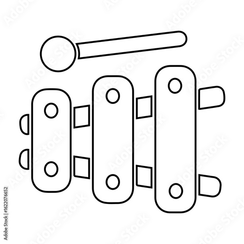 children's xylophone icon