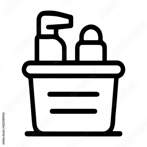 cleaning product outline