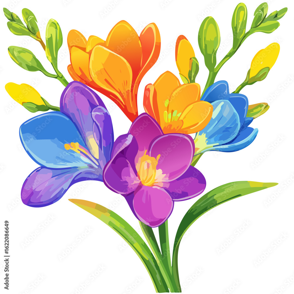 Obraz premium Freesia refracta 