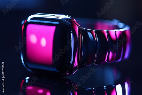 NOVA BANA, SLOVAKIA  NOV 12, 2019: New Apple Watch Series 5, showcasing the latest in wearable technology, Generative AI