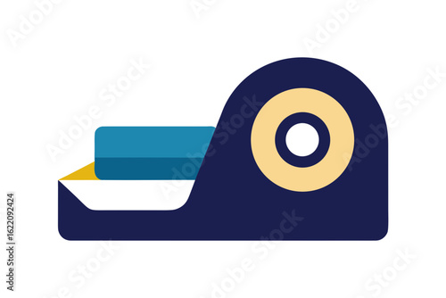 Tape Dispenser Icon Vector Design Simple and Modern Office Supply Icon