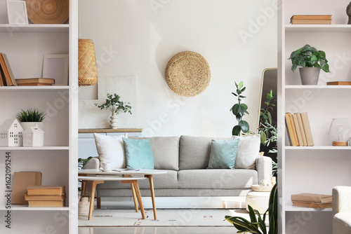 Modern living room interior...