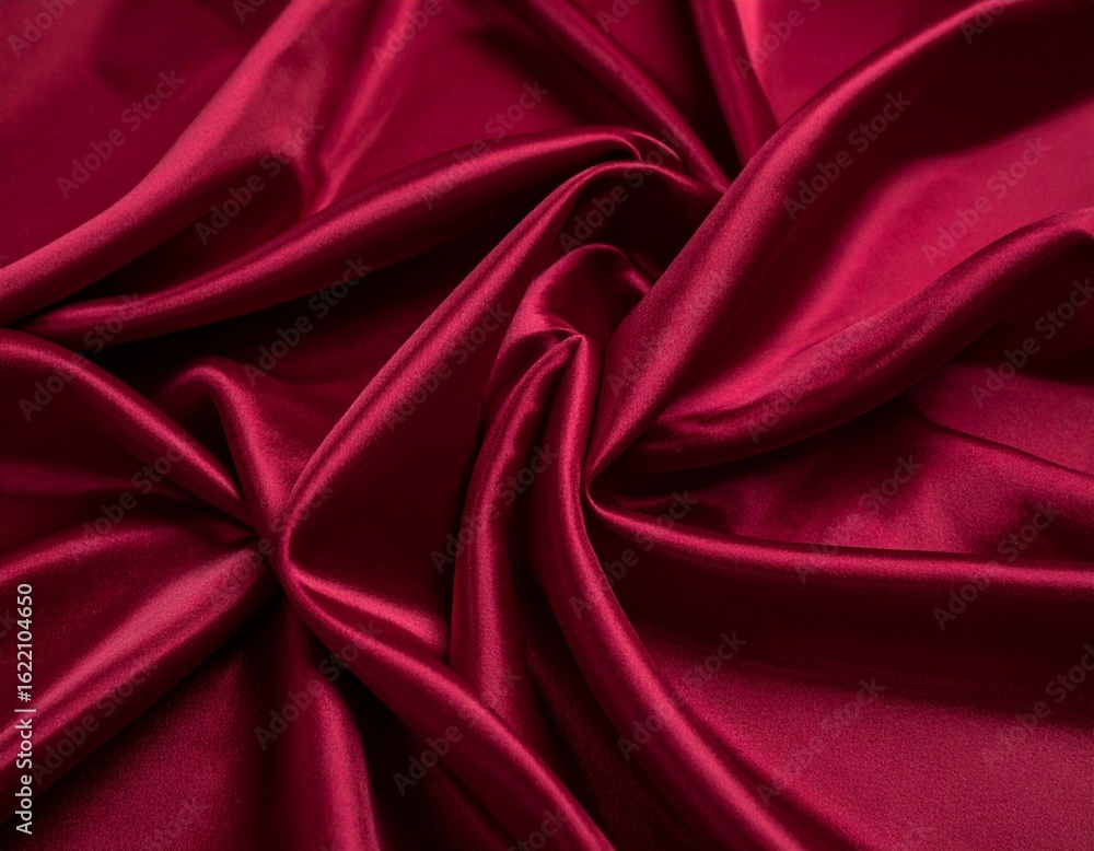 Fototapeta premium Blood Red Velvet Fabric Texture – Halloween Luxury Background for Branding