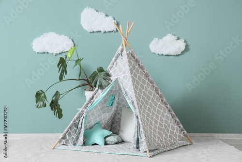 Interior of modern children...