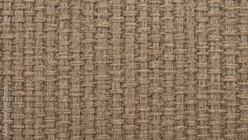 Close-up of a natural woven texture showcasing earthy tones and intricate woven patterns for design projects.