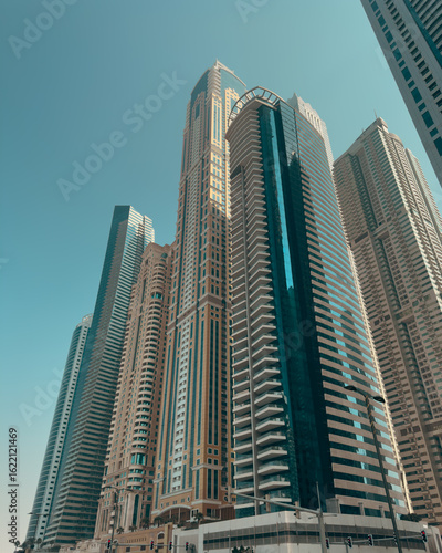 Fotografie Tallest residential building in the world Princess tower, Dubai Marina 101, Dama