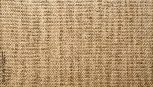 Textured burlap fabric in warm beige tones, perfect for backgrounds, crafts, and design projects.