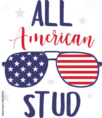 American Patriotic, All American Stud, positive quote 