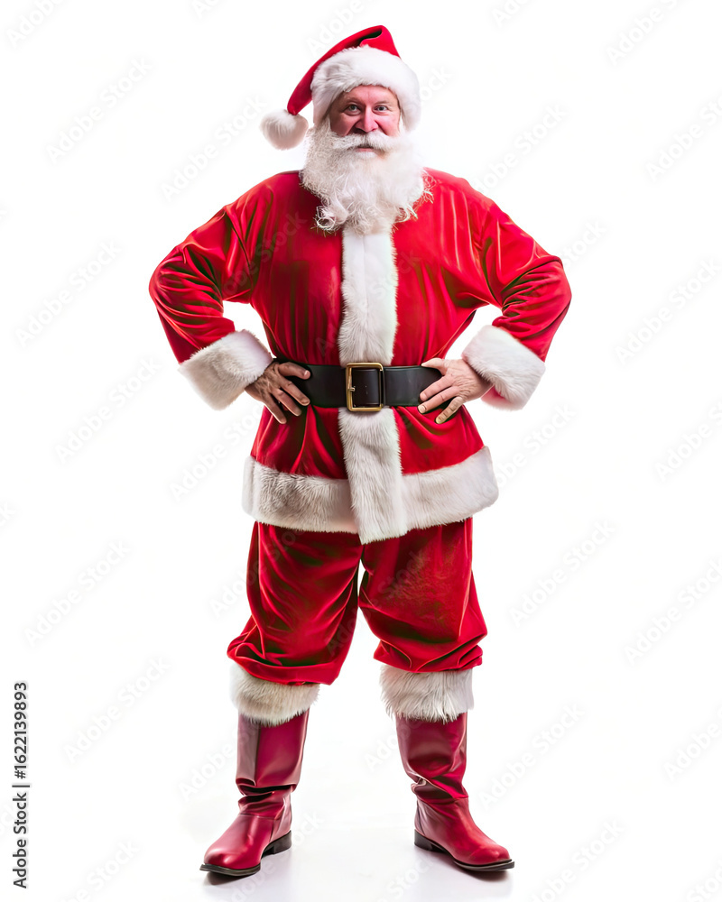 santa claus isolated on white background santa claus isolated on white background