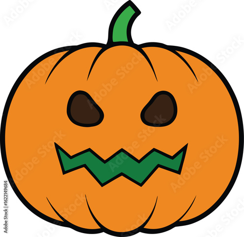 rotting pumpkin icon on transparent background