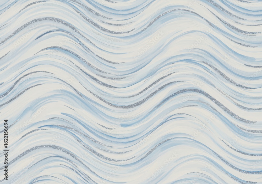 Obraz premium Abstract Wavy Lines Pattern,Vaporwave/Synthwave Style Background