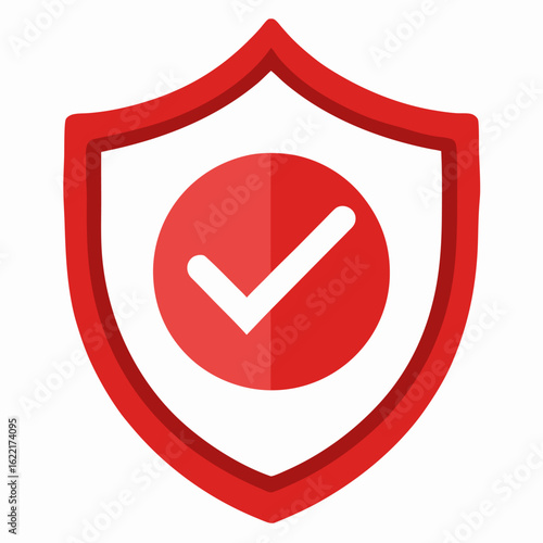 Compliance risk vector on white background.