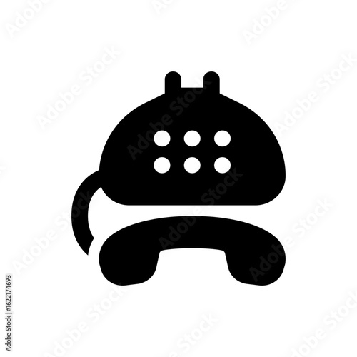 Illustration of a black police badge with a white star emblem in the center on a white background image