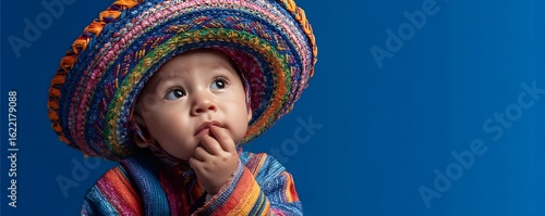 Infant at Cinco de Mayo festival