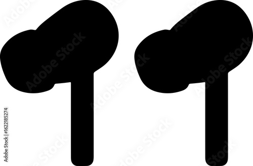 air pod icon vector transparent 