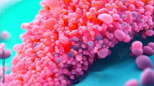 Wallpaper Mural Explore a vibrant abstract image filled with colorful bubbles against a smooth background. This 3D design captures playful energy and artistic beauty. Torontodigital.ca