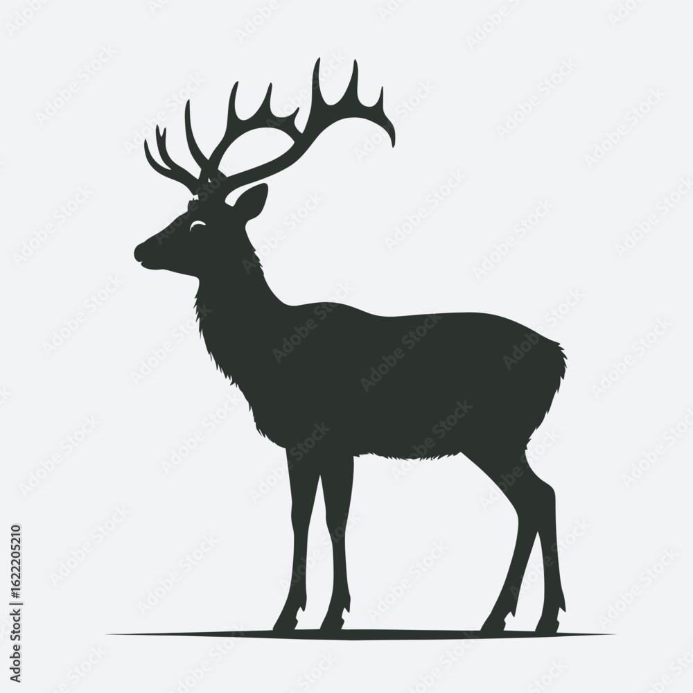 Obraz premium deer vector illustration