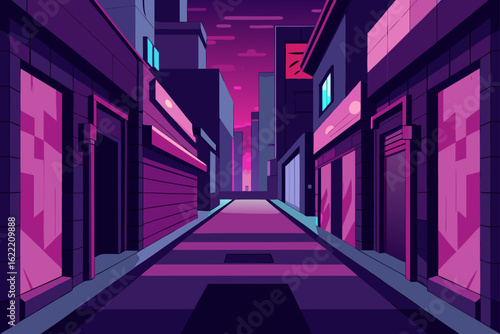 street in night