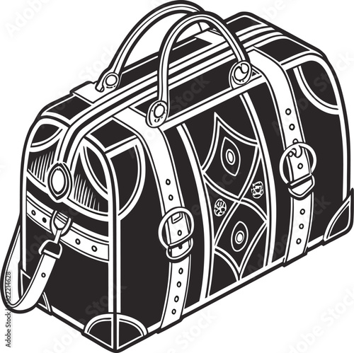 Detailed Bag Drawing