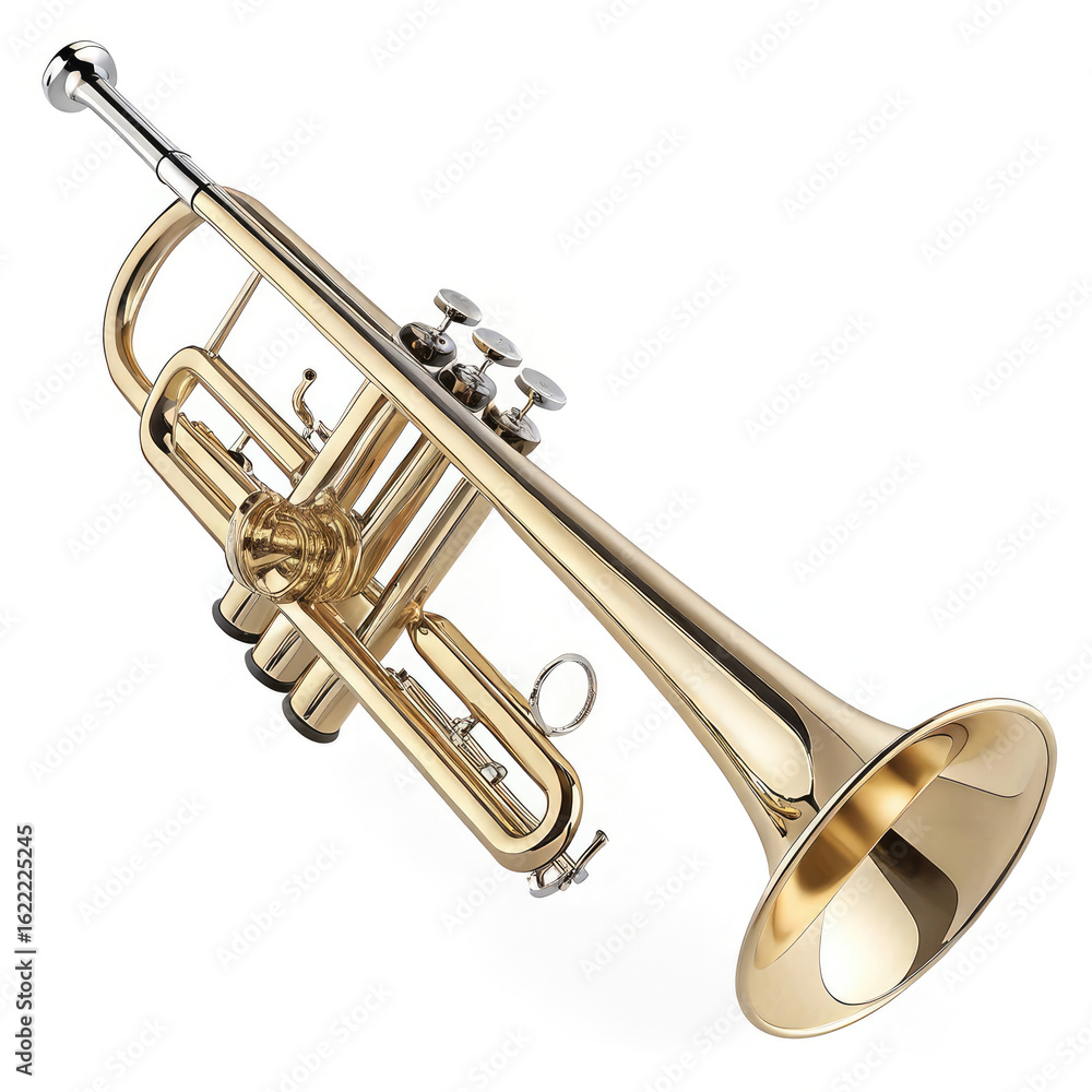 Obraz premium Saxophone isolated on white background