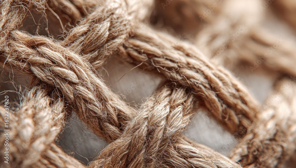 Close-up woven rope texture Close-up woven rope texture