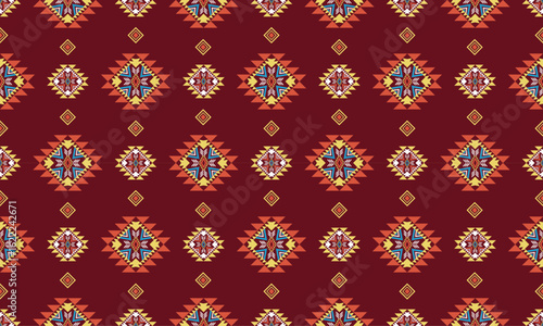 Geometric fabric pattern, modern geometric fabric