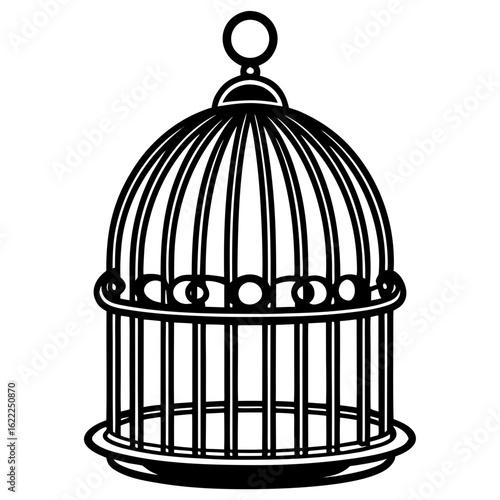 3d bird cage
