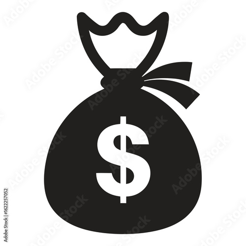 bag with dollar