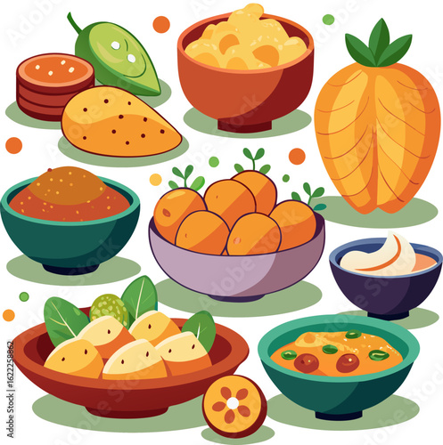 Potatoes in traditional global dishes (gnocchi, samosa, aloo tikki, etc.)